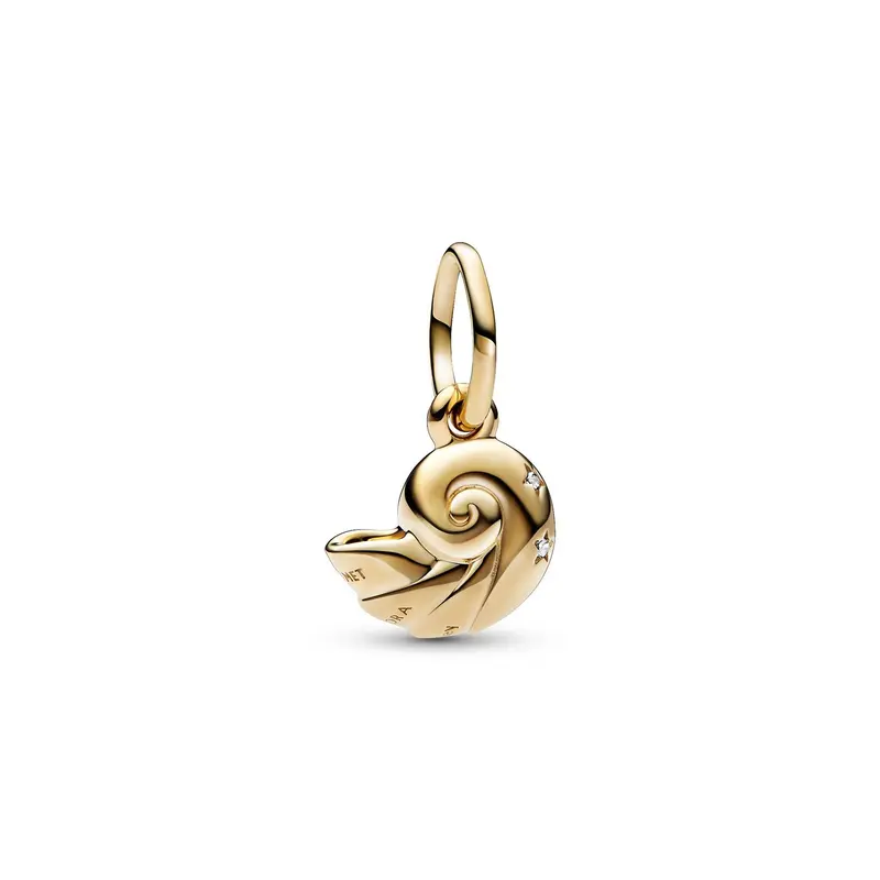 Pandora Disney De Kleine Zeemeermin Betoverende Schelp Hangende Bedel goudverguld 762685C01