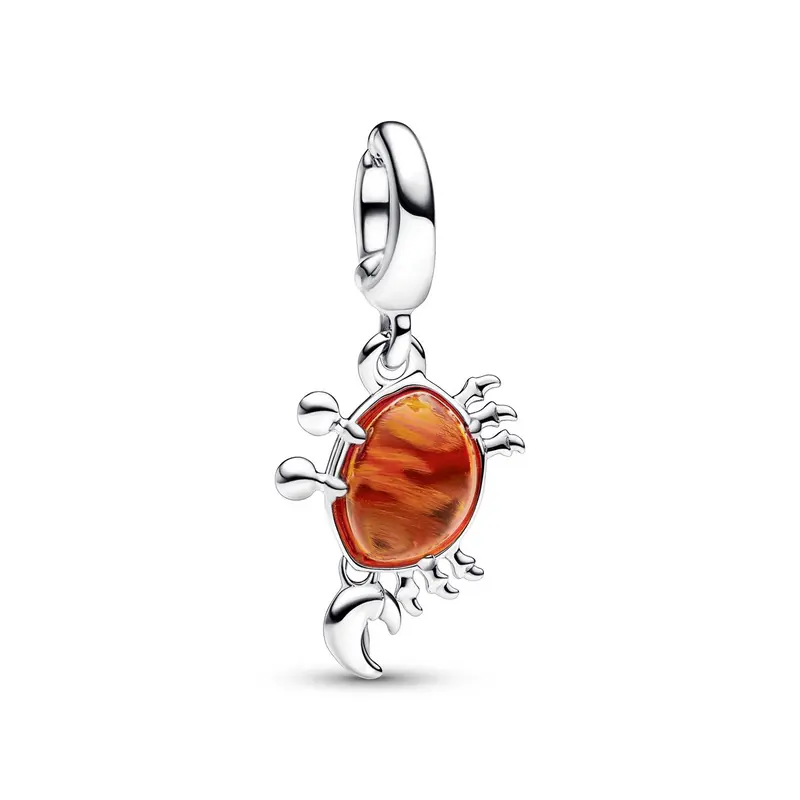 Pandora Disney De Kleine Zeemeermin Sebastiaan de Krab Hangende Bedel zilver 792694C01