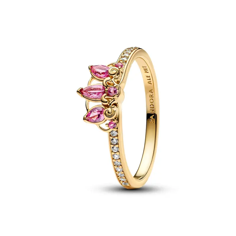 Pandora Disney Prinses Raponsje Tiara Ring goudverguld 163651C01