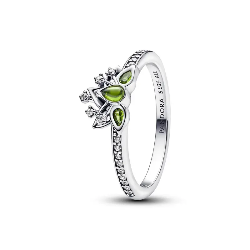 Pandora Disney Prinses Tiana Tiara Ring zilver 193653C01