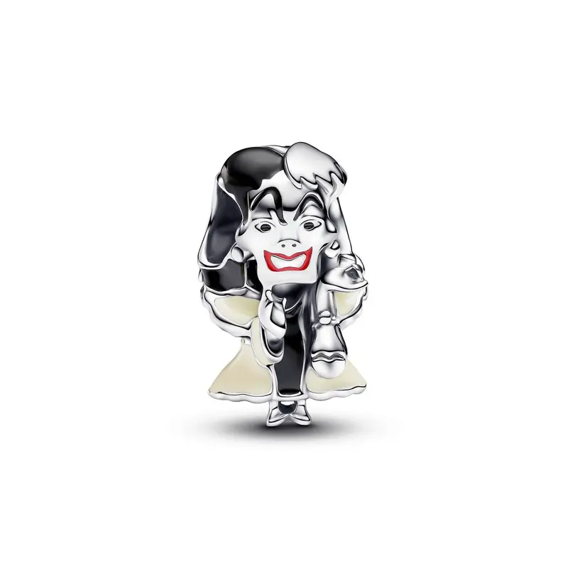 Pandora Disney Schurken Cruella De Vil Bedel zilver 793424C01