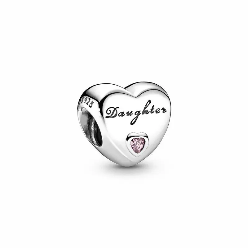 Pandora Dochter Hart Bedel zilver 791726PCZ
