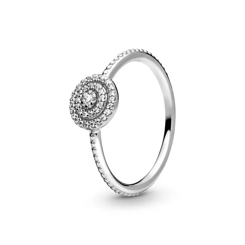 Pandora Elegant Sparkle Ring zilver 190986CZ