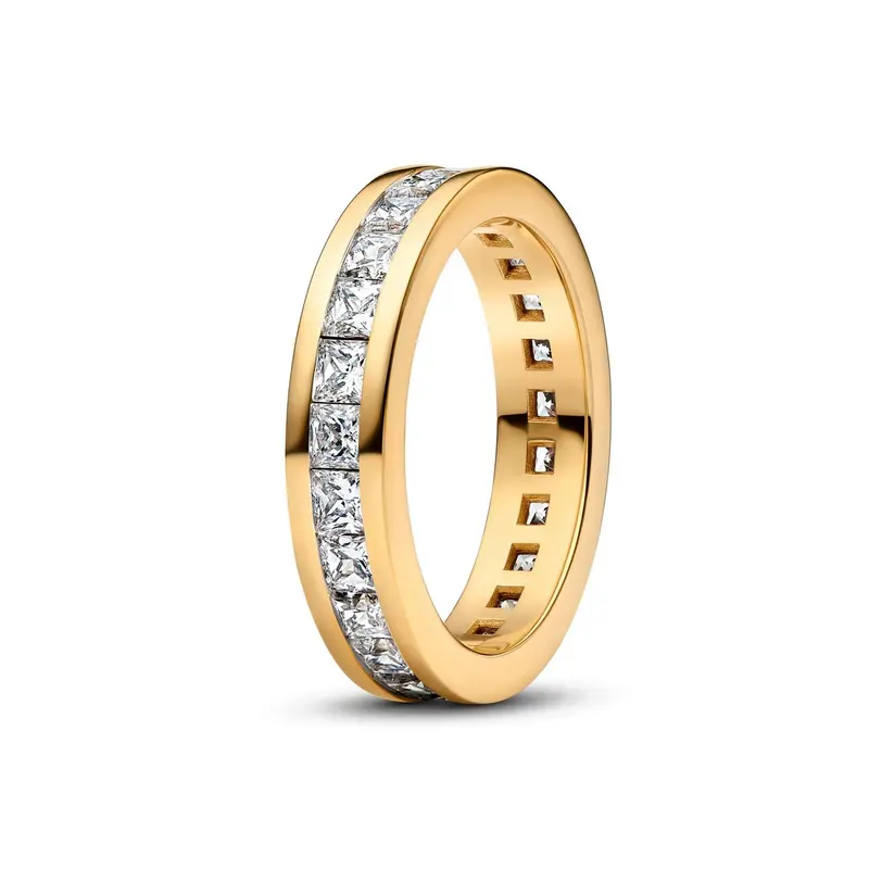 Pandora Eternity Channel Ring goudverguld 163797C01