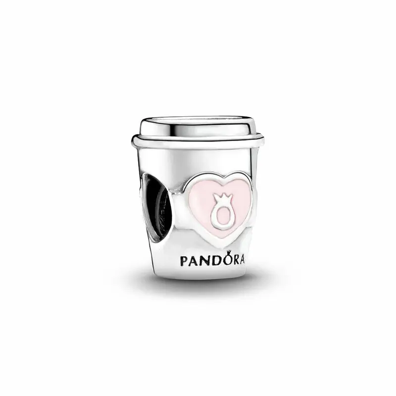 Pandora Even Pauze Koffiekopje Bedel zilver 797185EN160