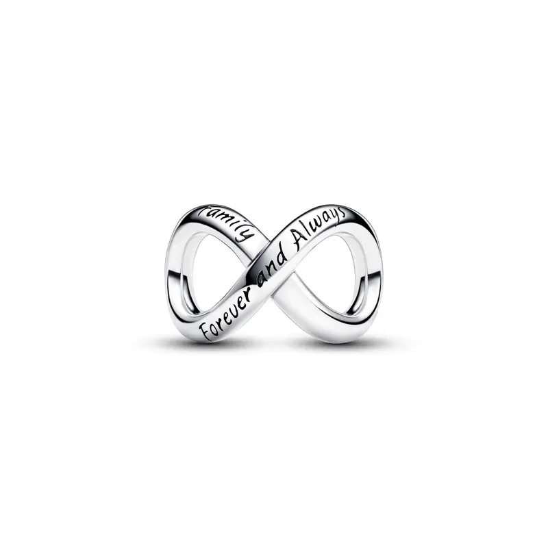 Pandora Forever & Always oneindigheidsbedel zilver 793243C00