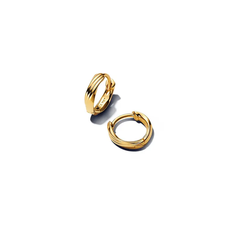 Pandora Gedraaide Huggies goudverguld 263871C00