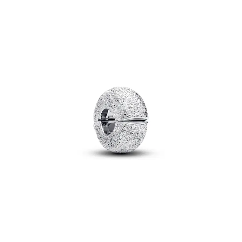 Pandora Getextureerde Mini Clipbedel zilver 794771C00