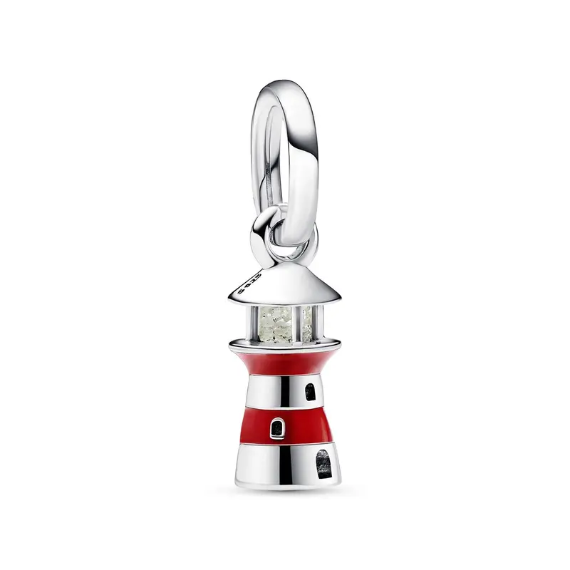 Pandora Glow-in-the-dark hangende bedel vuurtoren zilver 792714C01
