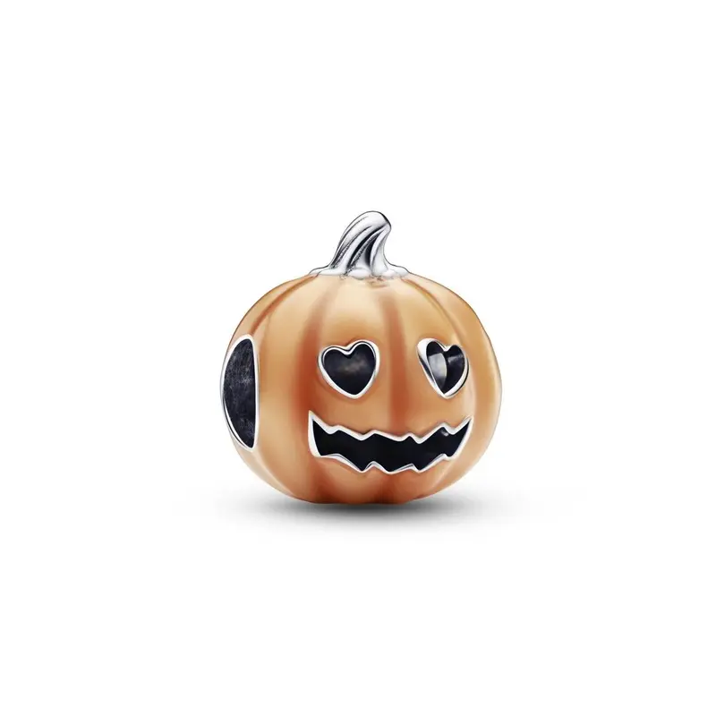 Pandora Glow-in-the-dark Spooky Pumpkin Bedel zilver 792291C01