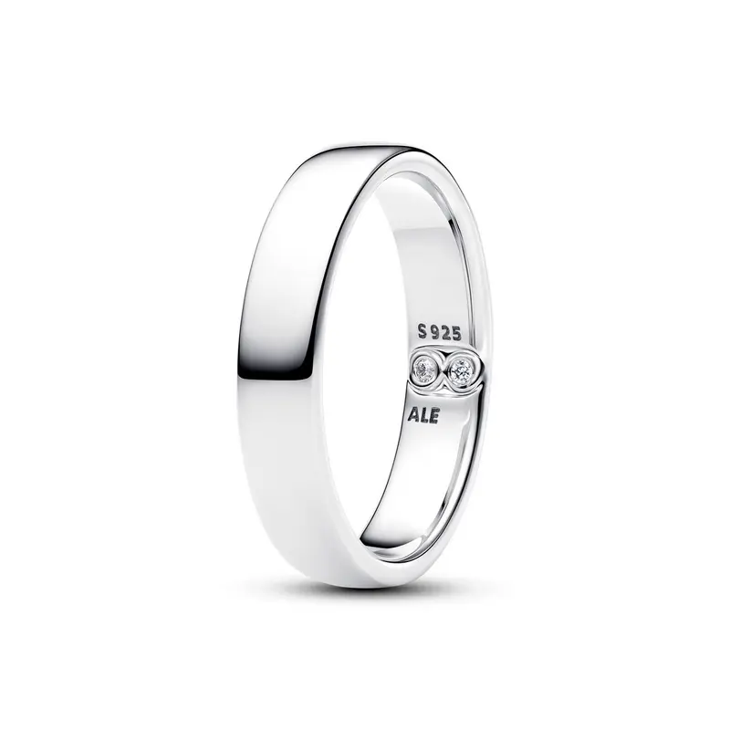 Pandora Graveerbare Klassieke Bandring zilver 194776C01