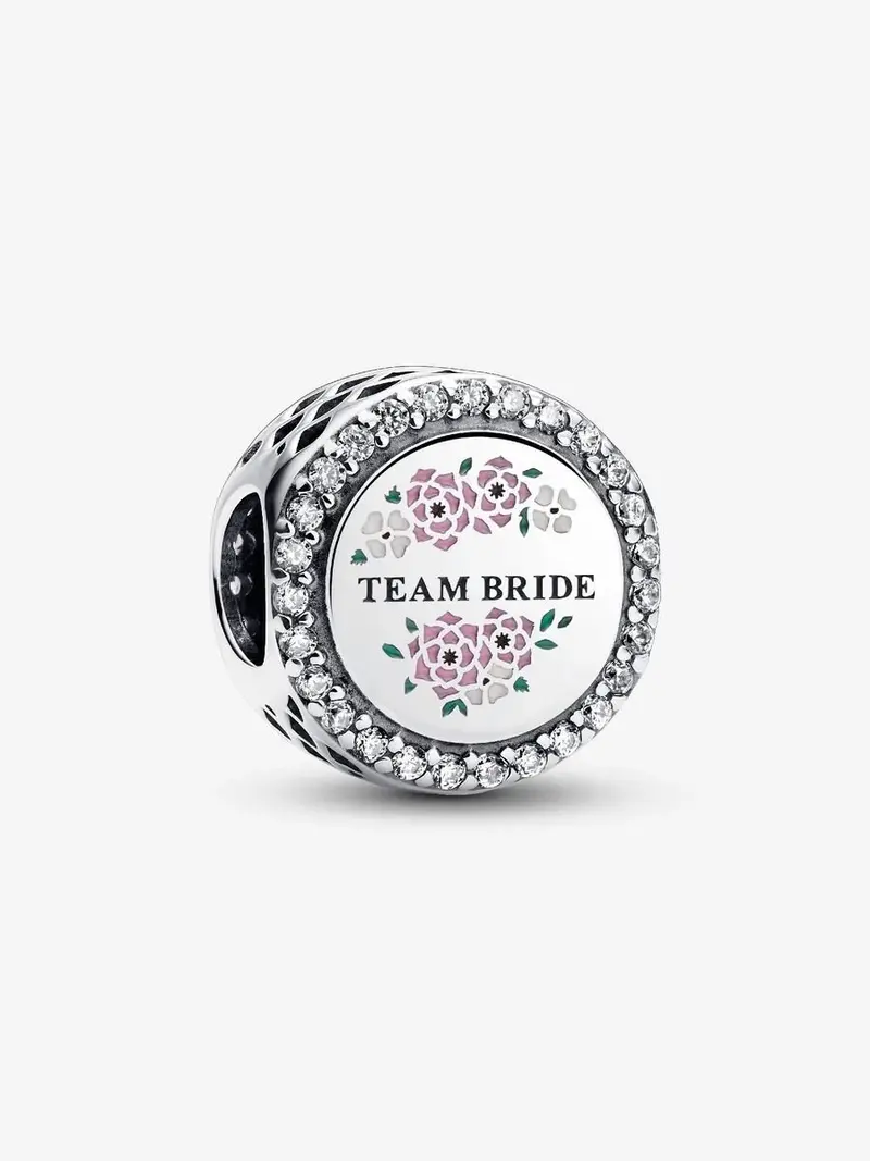 Pandora Graveerbare Team Bride Bedel 792016CZ