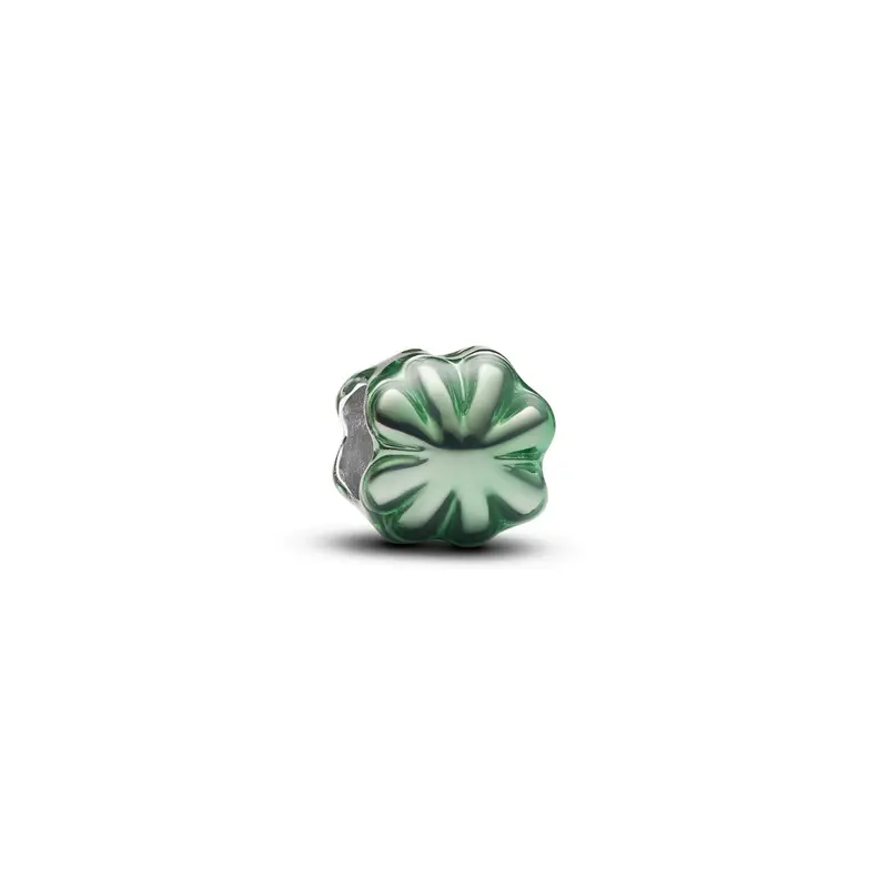 Pandora Groen Klavertje Vier Minibedel zilver 794817C01