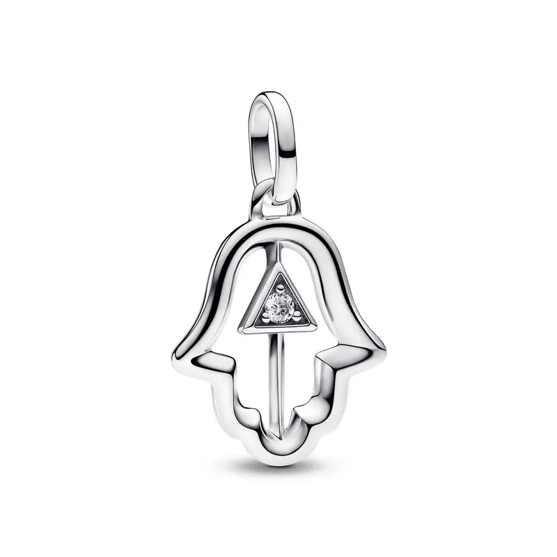 Pandora Hamsa Hand Medaillon Bedel zilver 793411C01