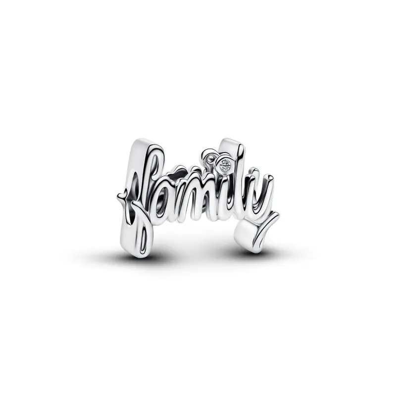 Pandora Handgeschreven Family bedel zilver 794250C01