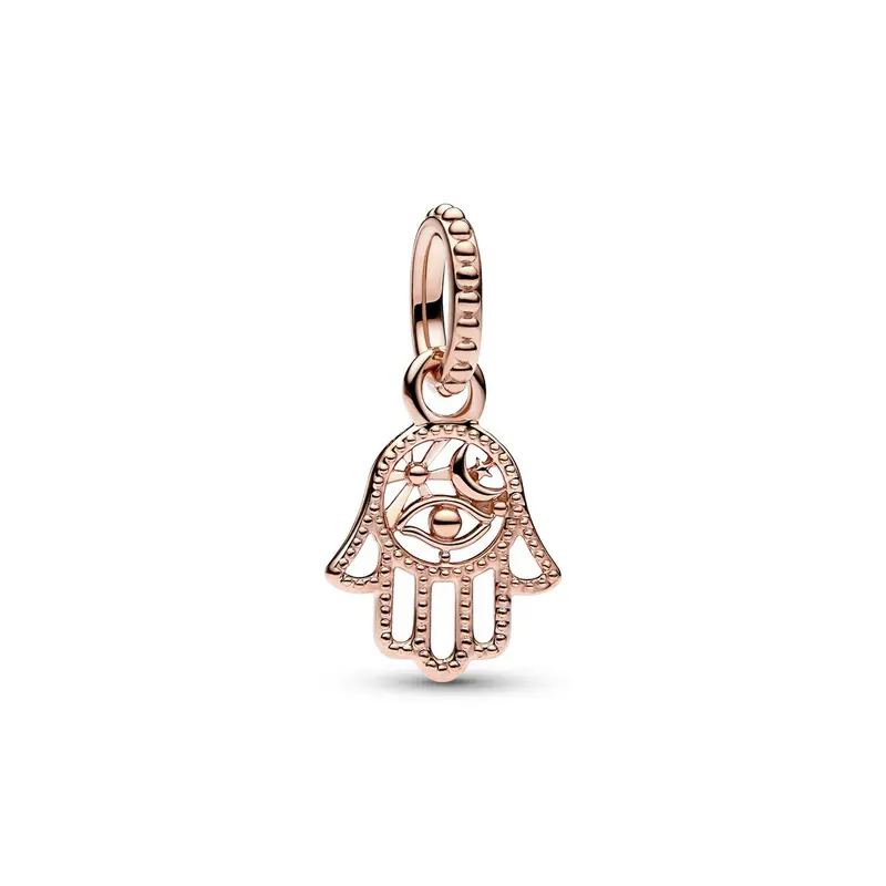 Pandora Hangende Bedel Beschermende Hamsa Hand roségoudverguld 789144C00