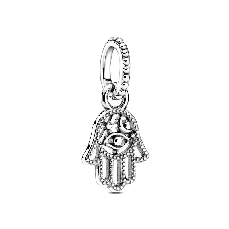 Pandora Hangende Bedel Beschermende Hamsa Hand zilver 799144C00