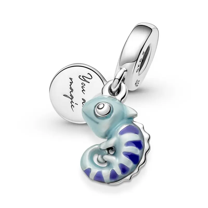 Pandora Hangende Bedel Kameleon met Kleurwisseling zilver 791676C01