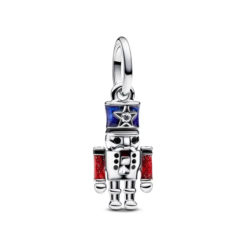 Pandora Hangende bedel met beweegbare Notenkraker zilver 793583C01