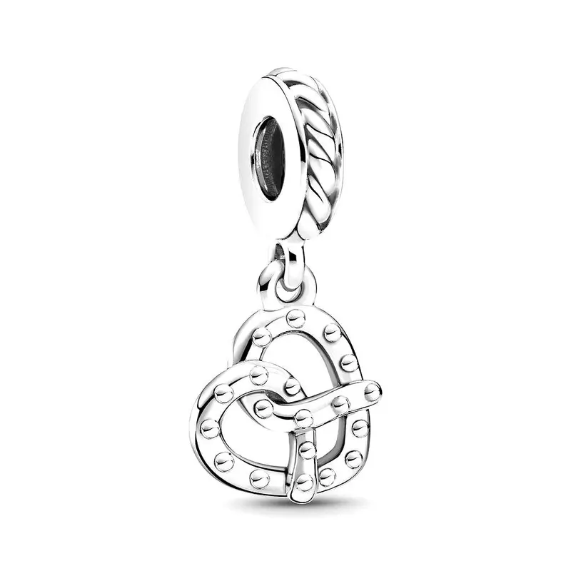 Pandora Hangende Bedel Pretzel zilver 799393C00