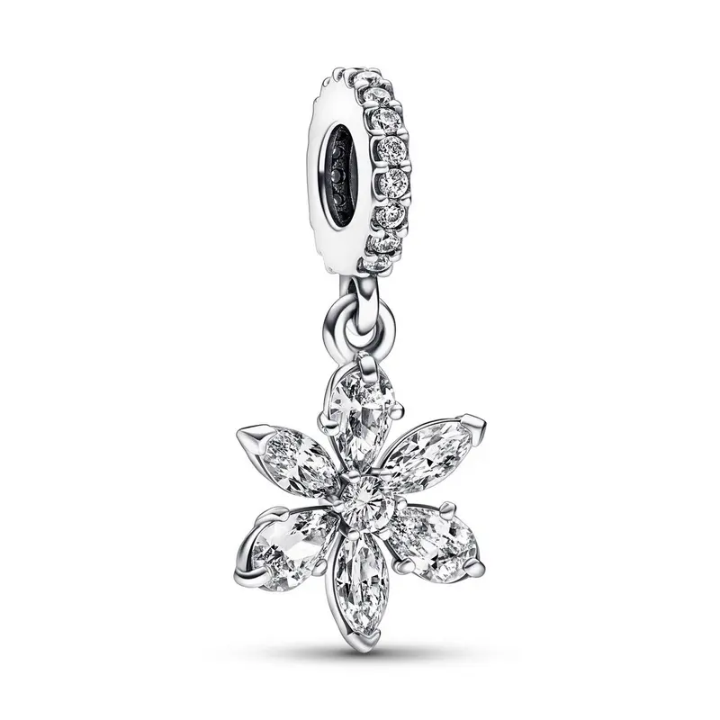 Pandora Hangende Bedel Sprankelende Herbarium Cluster zilver 792382C01