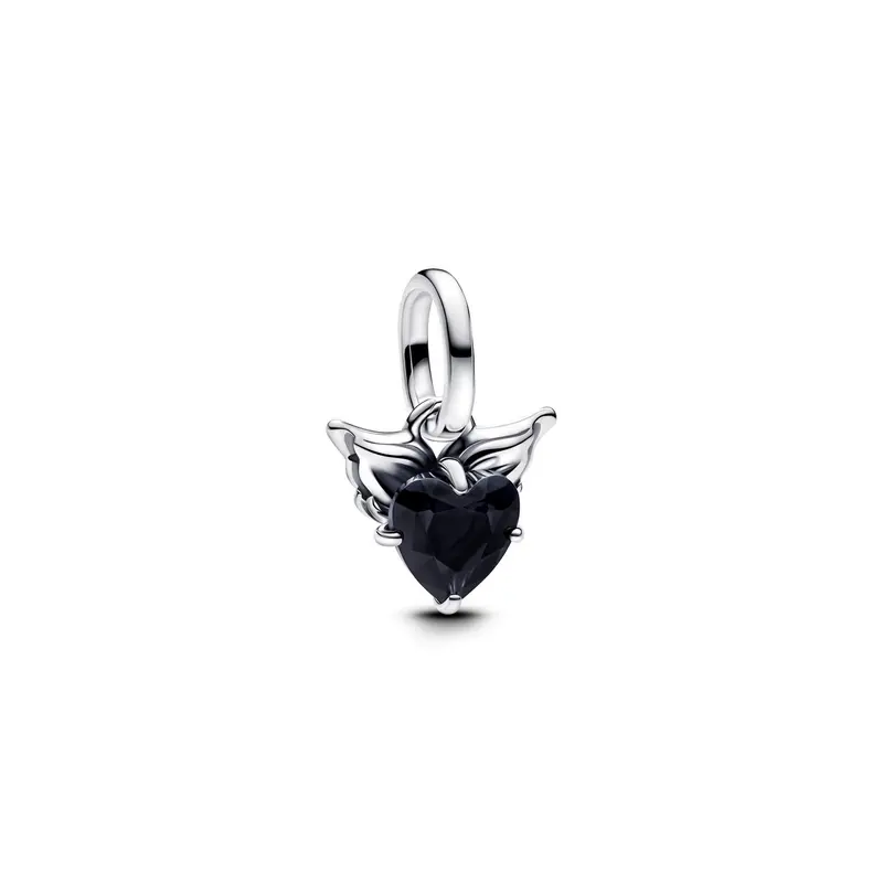Pandora Hart met Vleugels Mini-Hangende Bedel zilver 793626C01
