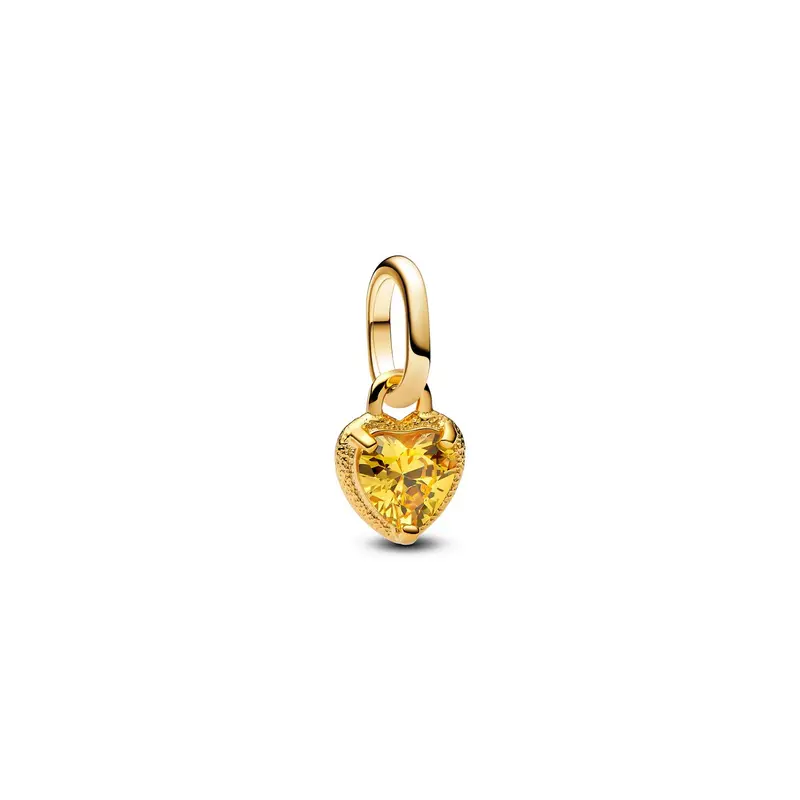 Pandora Hart Mini-Hangende Bedel goudverguld 763862C01
