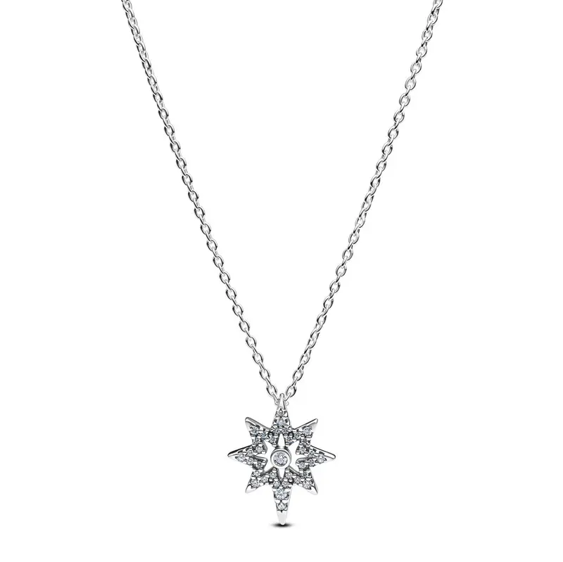 Pandora Ketting met poolster-hanger zilver 393600C01