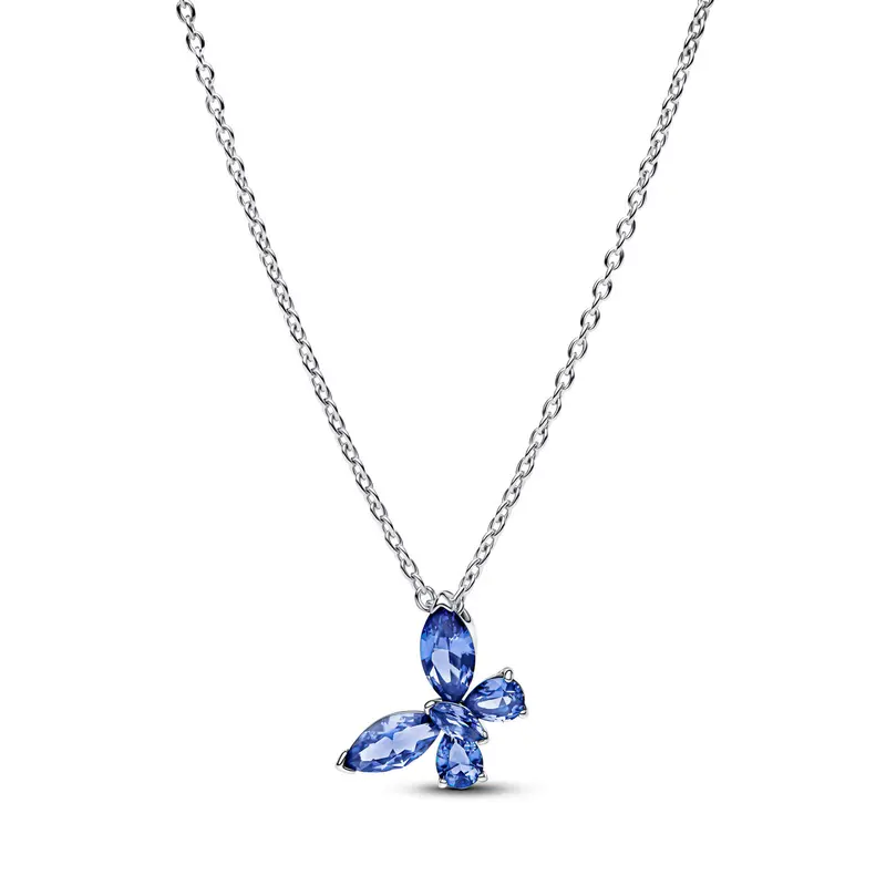 Pandora Ketting met vlinderhanger zilver 394232C01