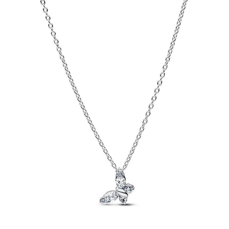 Pandora Ketting met vlinderhanger zilver 394266C01