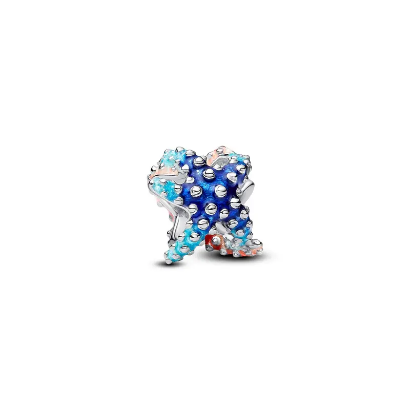 Pandora Kleurrijke Zeester Mini Bedel zilver 793817C01