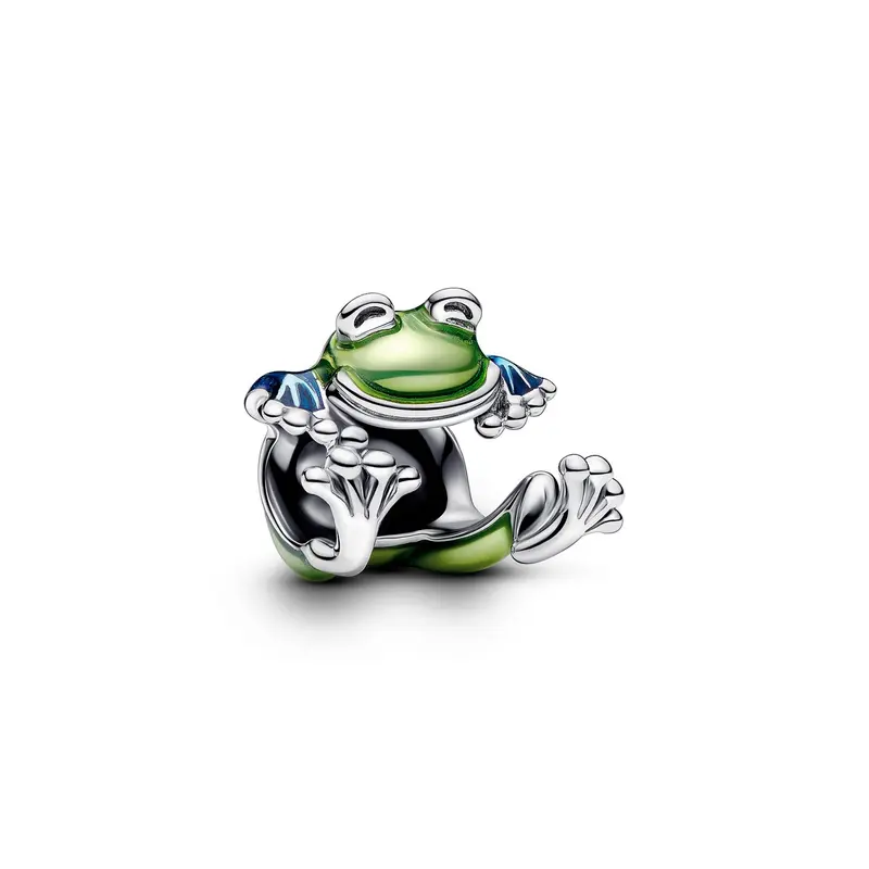 Pandora Klimmende Kikker Bedel zilver 793342C01