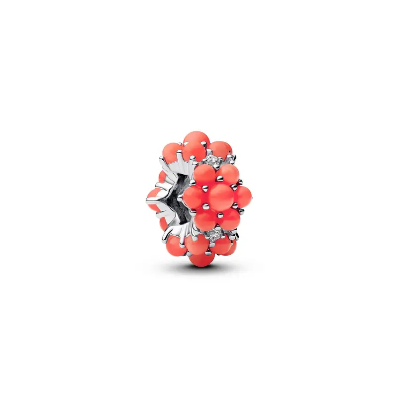 Pandora Koraalkleurige Oceaan Bedel zilver 793897C01