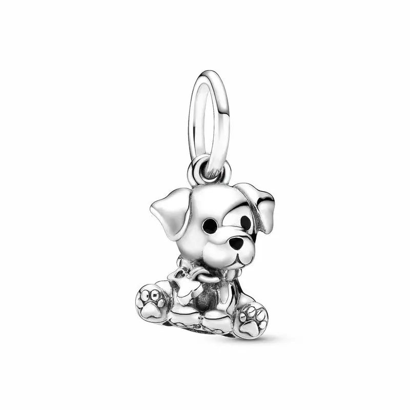 Pandora Labrador Puppy Dog Hangende Bedel zilver 798009EN16