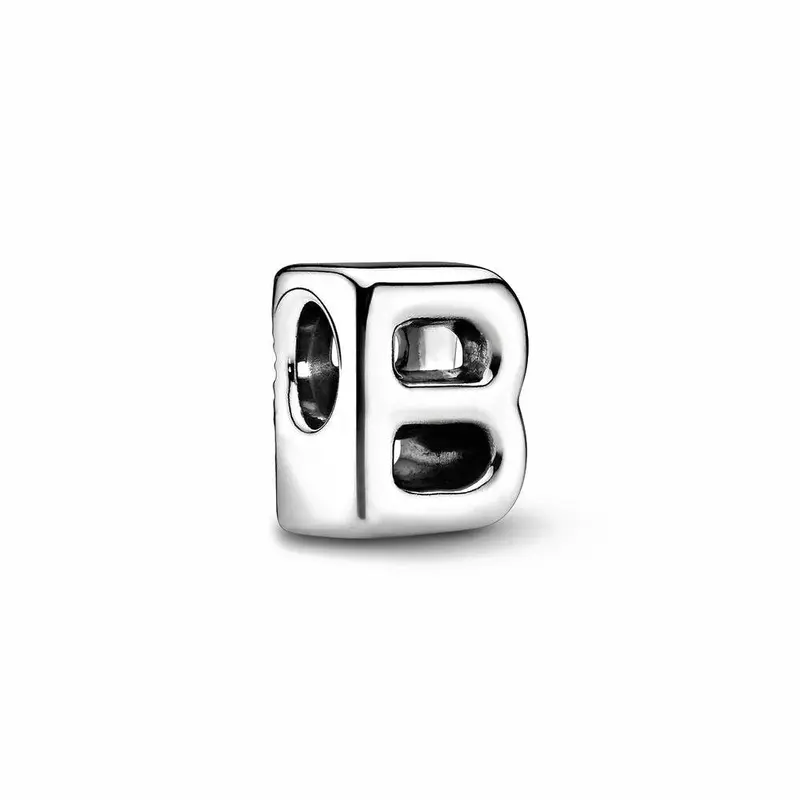 Pandora Letter B Alfabetbedel zilver 797456