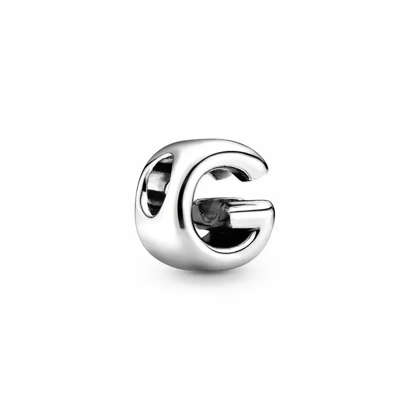 Pandora Letter G Alfabetbedel zilver 797461