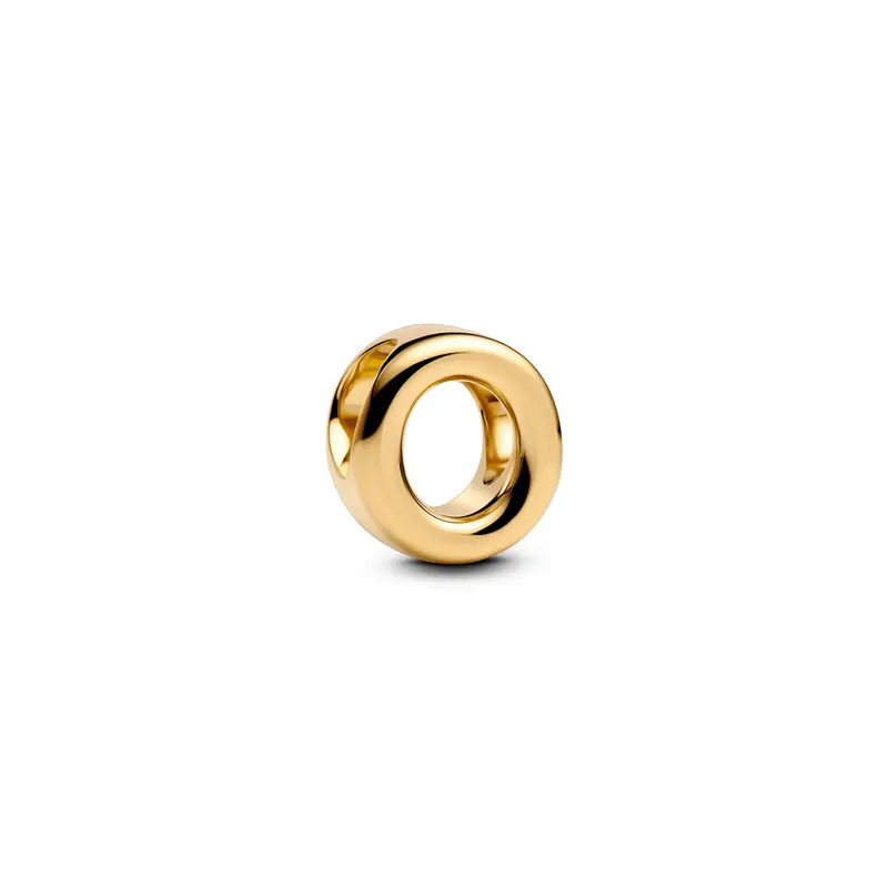 Pandora Letter O Alfabetbedel goudverguld 763961C00