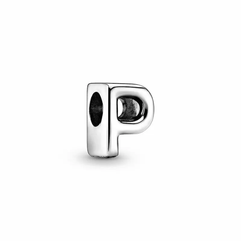 Pandora Letter P Alfabetbedel zilver 797470