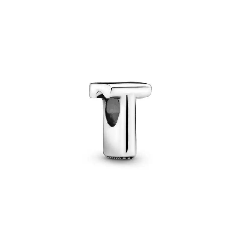 Pandora Letter T Alfabetbedel zilver 797474