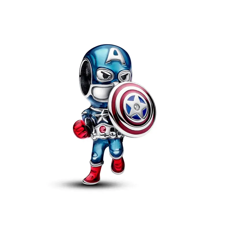 Pandora Marvel The Avengers Captain America Bedel zilver 793129C01
