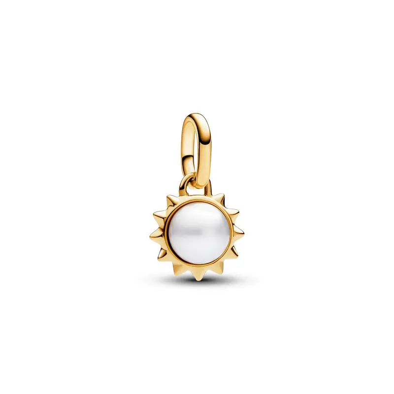 Pandora ME behandelde gecultiveerde zoetwaterparel zon armbandset goudverguld 763035C01
