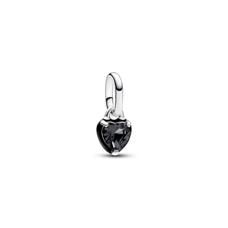 Pandora ME Black Chakra Heart Hangende Bedel zilver 793042C01