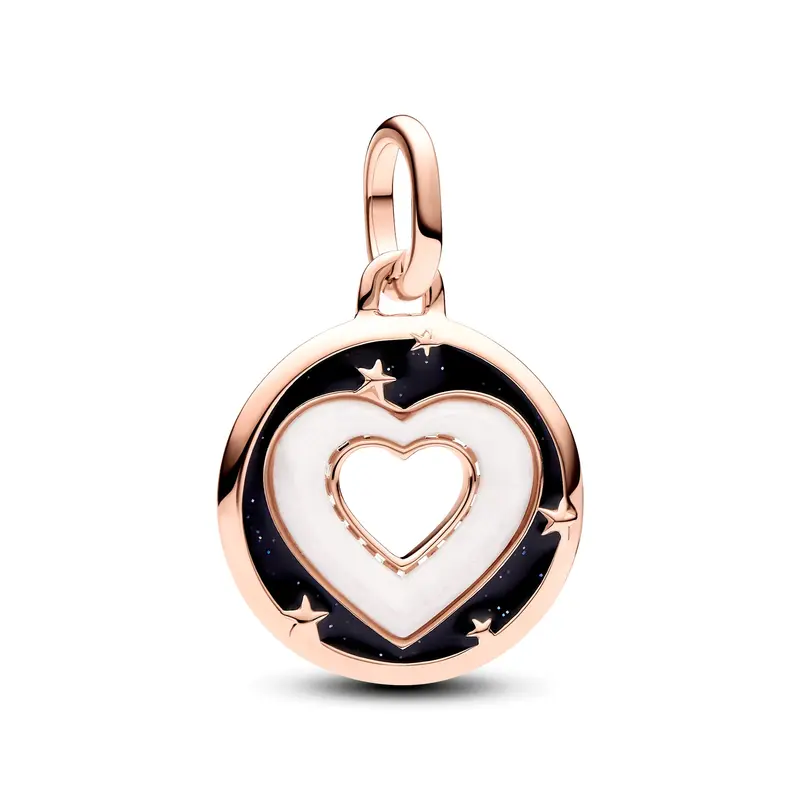 Pandora ME medaillonbedel harten roségoudverguld 783080C01