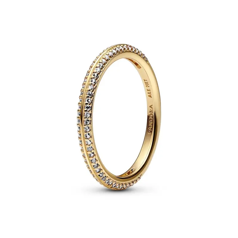 Pandora ME Pavé Ring goudverguld 169679C01