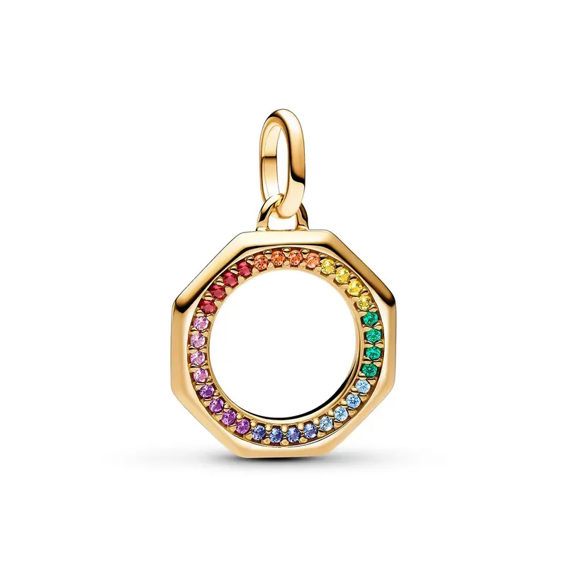 Pandora ME Regenboog Medaillonbedel goudverguld 763368C01