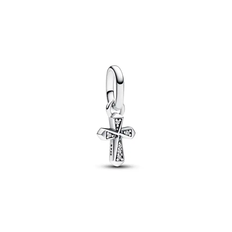 Pandora ME Sparkling Cross Mini Hangende Bedel zilver 793044C01