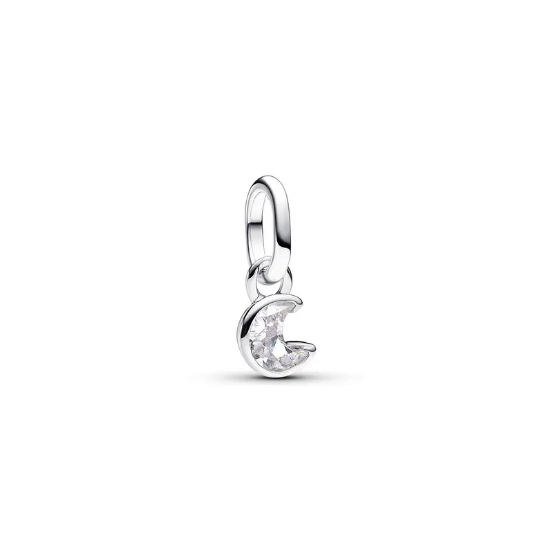 Pandora ME Sprankelende Maan Mini Hangende Bedel zilver 793364C01