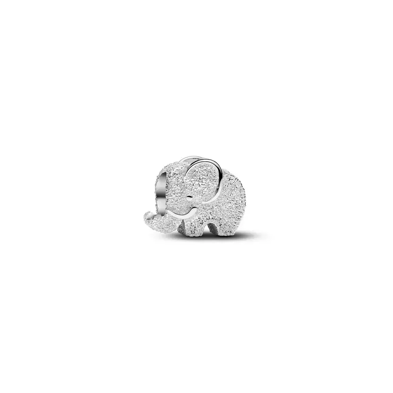 Pandora Minibedel getextureerde olifant zilver 794528C00