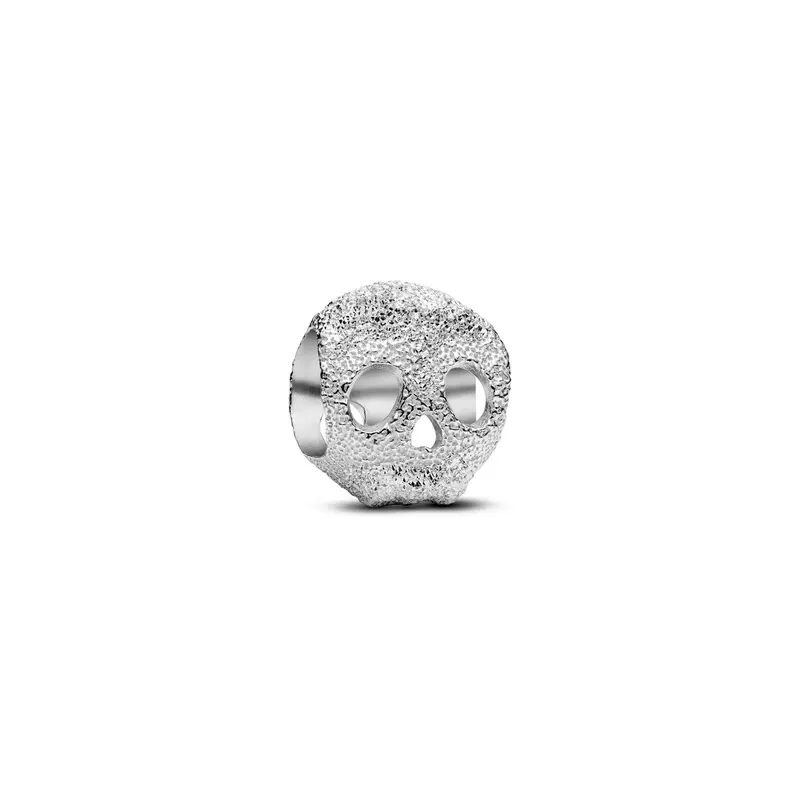 Pandora Minibedel getextureerde schedel zilver 794040C00