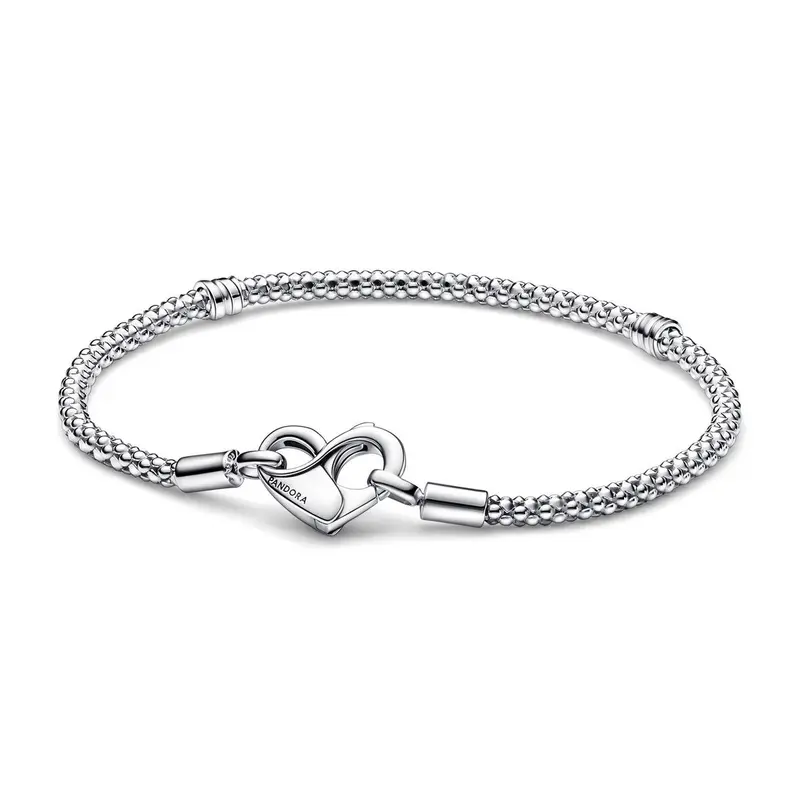 Pandora Noppen Schakel Armband Pandora Moments zilver 592453C00